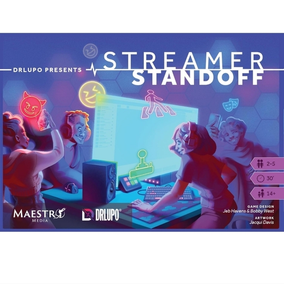 Streamer Standoff Board Game by - Blue - Picture 8 of 9
